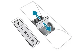 Peugeot 308: Gangwahlschalter