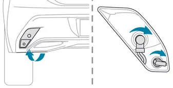 Peugeot 308: Rückfahrscheinwerfer/Nebelleuchten