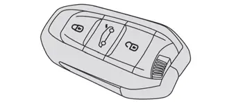 Peugeot 308: Elektronischer Schlüssel