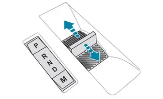 Peugeot 308: Impuls-Gangwahlschalter